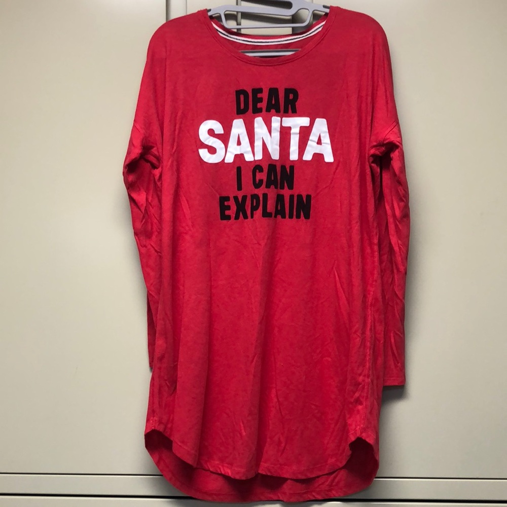 Victoria’s Secret “Dear Santa” Sleepshirt, Small